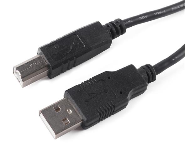 Cabo de conexão de impressora ou scanner USB Tipo A a B Personalizado