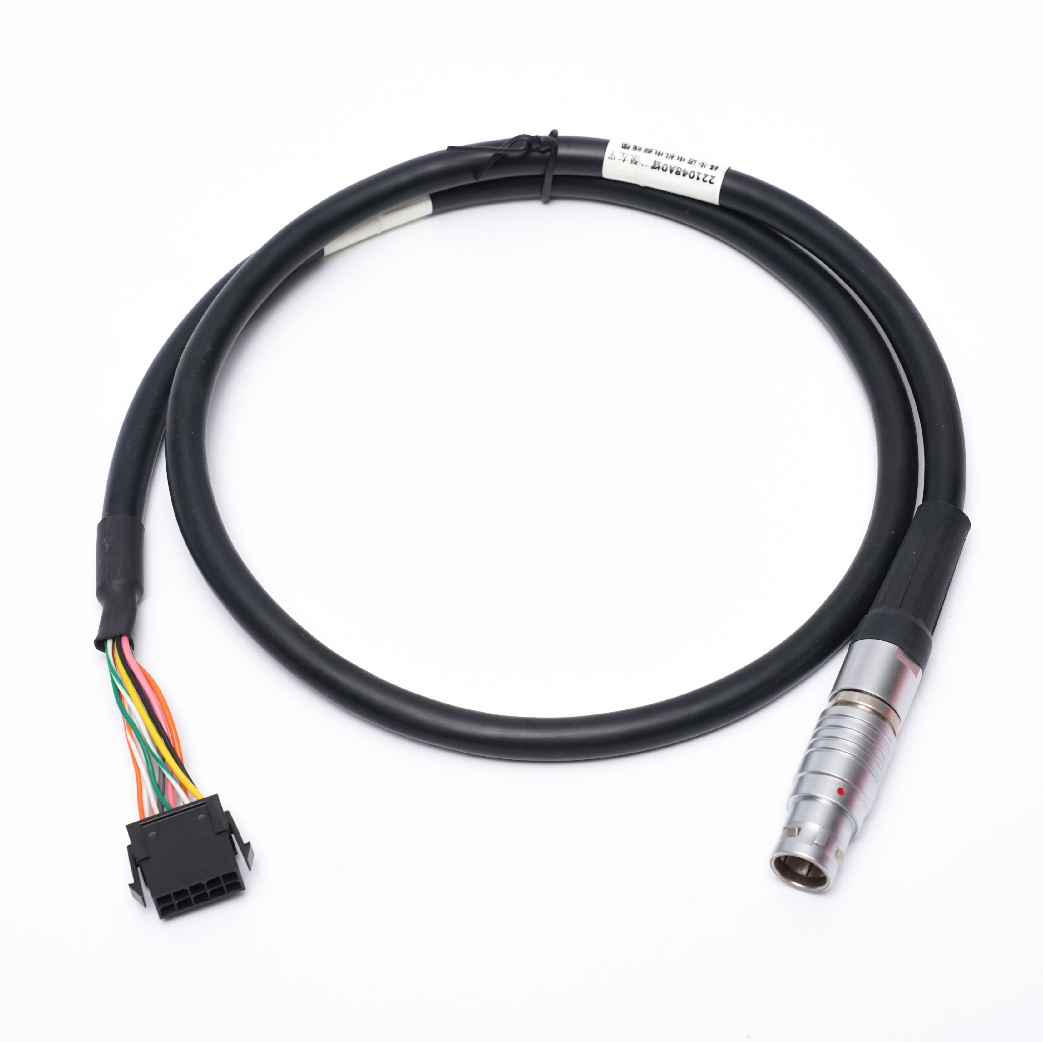 Chicote elétrico médico de borracha com conector flexível de cobre