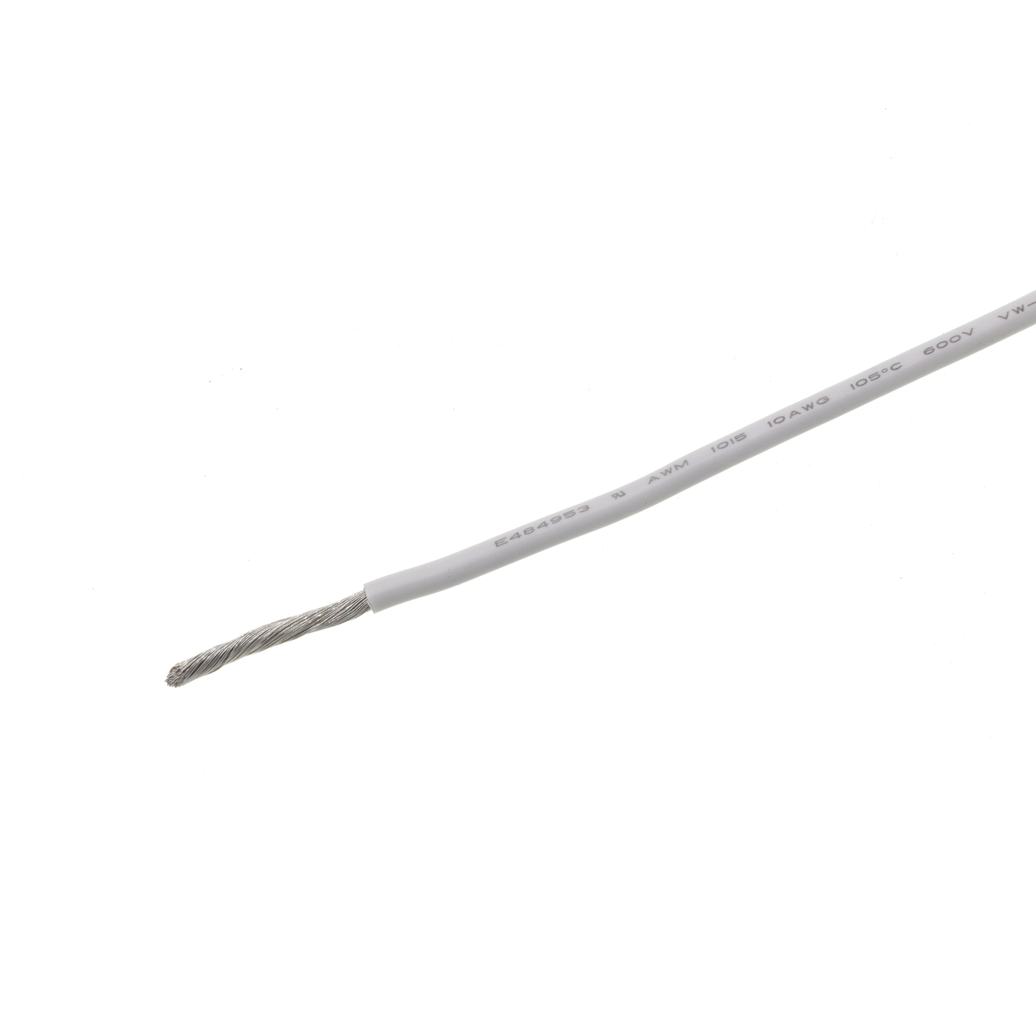 UL1015 Fio de conexão de condutor único de PVC para conector de glândula